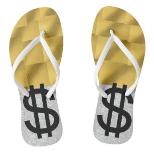 Tongs Argent Or Flip Flops
