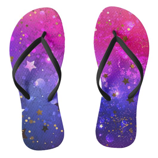 Tongs Arrière - plan rose brillant (Semelle)