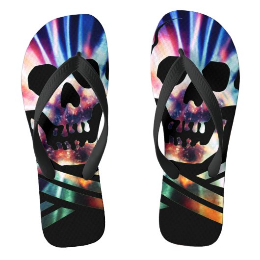 Tongs Artsy Skull Design (Semelle)