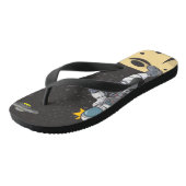 Tongs Astronaute et extraterrestre (Incliné)