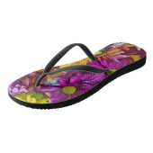 Tongs Automne en fleurs (Incliné)