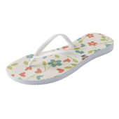 Tongs avec Fleurs (Incliné)