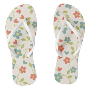 Tongs avec Fleurs