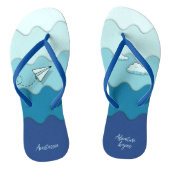 Tongs Avion papier | L'aventure commence Active, Plage (Semelle)