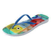 Tongs Awesome FlipFlops Art Abstrait (Incliné)