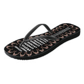 Tongs Awesome Goddess Army (NARROW SANGLES) (Incliné)