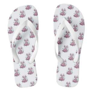 Tongs Axolotl Riding Blobfish Flip Flops