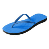 Tongs Azure (couleur solide) (Incliné)