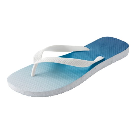 Tongs Azure Sky to Ocean Blue Gradient (Incliné)