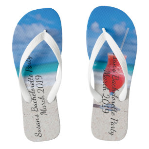 Tongs Bachelorette Party Tropical Beach Boisson Cruise