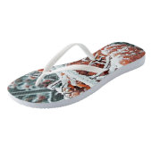Tongs Baies d'hiver de rowan avec glace (Incliné)