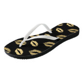Tongs Baisers dorés (Incliné)