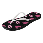 Tongs Baisers roses (Incliné)