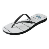 Tongs Baleine Shiplap Style Côtier Flip Flops (Incliné)