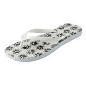 Tongs Balles noires, Paws de chien, Paws de chat, Plan (Incliné)