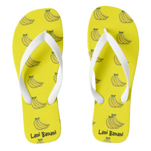 Tongs Banane jaune