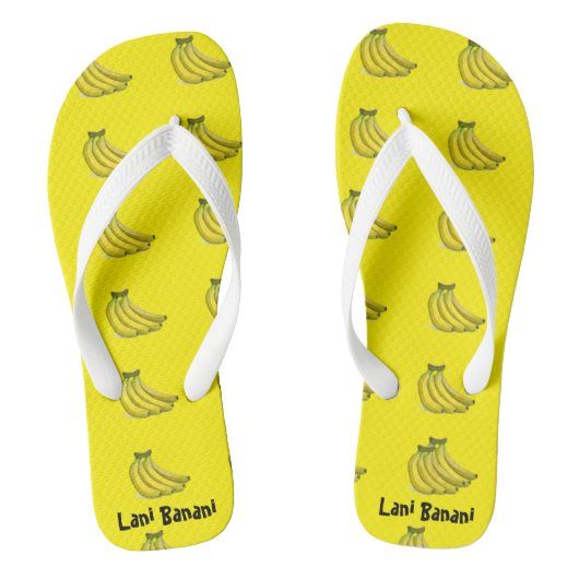 Tongs Banane jaune (Semelle)