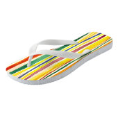 Tongs bandes d'été (Incliné)