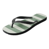 Tongs Bandes inégales - Vert (Incliné)