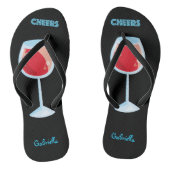 Tongs Bascules électroniques de vin rouge d'été (Semelle)