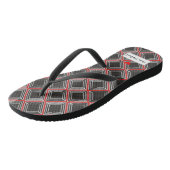 Tongs Bascules électroniques noires et rouges (Incliné)