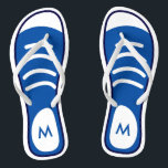 Tongs Basket bleu marine Chaussures Cool drôle look Mono<br><div class="desc">Ce joli "Cool et drôle Marine Blue Basket Chaussures Vieux look de l'école avec vos Monogrammes Design unique" Flip Flop est définitivement un cadeau mignon pour vous ou vos amis dans cette saison d'été. Plus De Designs Que Vous Pouvez Aimer Aussi :</div>