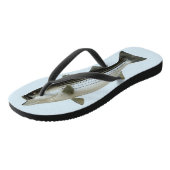 Tongs Basse rayée drôle pour Fisher (Incliné)