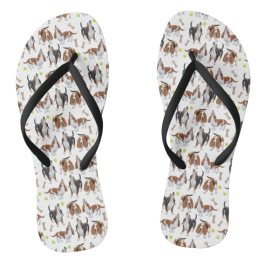Tongs Basset Hounds Flip Flops (Semelle)