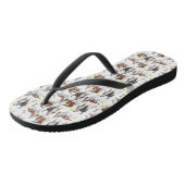 Tongs Basset Hounds Flip Flops (Incliné)