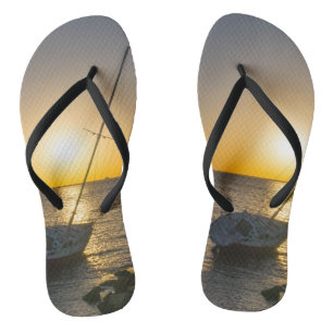 Tongs Bateau à voile Sunset nautique naufrage Gulf Breez