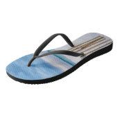 Tongs Beach Fence Morning Destin Floride Flip Flops (Incliné)