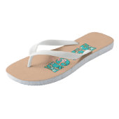 Tongs Beach Life Design tropical (Incliné)