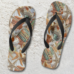 Tongs Beach Life Starfish Shops Flip Flops