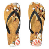 Tongs Beacy avec Image de Plage (Semelle)