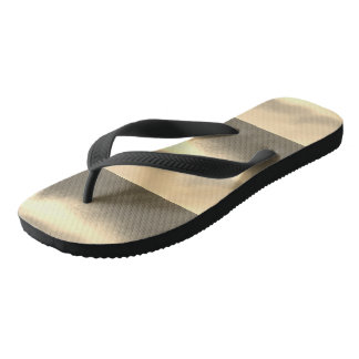 Tongs Belle JAUNE NOIRE Flip Flops femme moderne