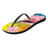 Tongs Belles fleurs (Incliné)