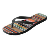 Tongs Belles rayures colorées (Incliné)