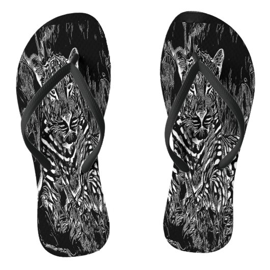 Tongs Big Cat Models : Leopard Laze 01-02 (Semelle)