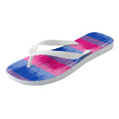 Tongs BISEXUAL PRIDE CONCEPTION DÉTRESSEE -.png (Incliné)
