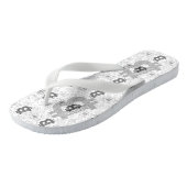 Tongs Bitcoin Digital Cryptomonnaie Money Design (Incliné)