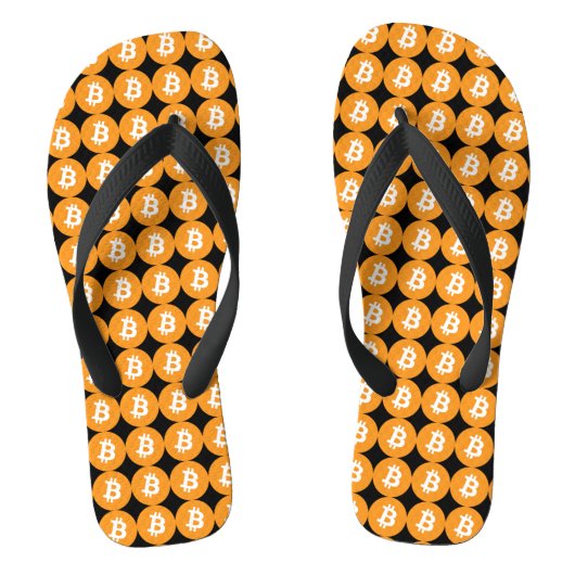 Tongs Bitcoin Logo Flip Flops (Semelle)