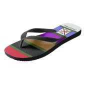 Tongs BJJ Jiu Jitsu 24 7 365 Belt Stripes Gym (Incliné)