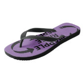 Tongs BJJ Ranked sandales (ceinture violette) (Incliné)