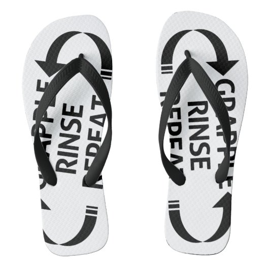 Tongs BJJ Sandales Classées (ceinture blanche) (Semelle)