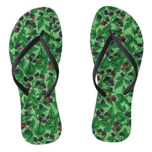 Tongs Blackberry en vert