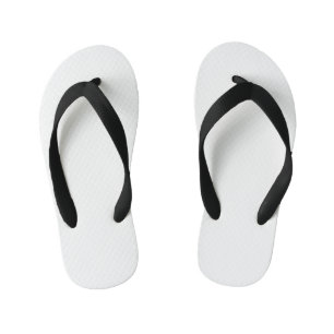 Tongs blanches pour enfants