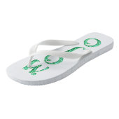 Tongs blancs mojo (Incliné)