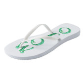 Tongs blancs Mojo (Incliné)