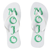 Tongs blancs Mojo (Semelle)