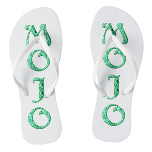 Tongs blancs Mojo